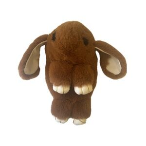 Cute Brown Fluffy Bunny Purse